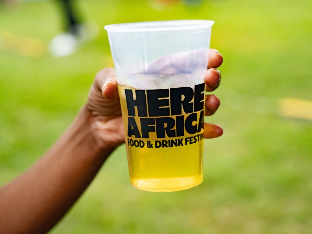 Branded Here Africa festival cup